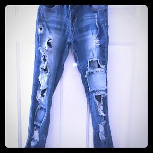 Jeans distressed $10 or 2 for $17 Size 3